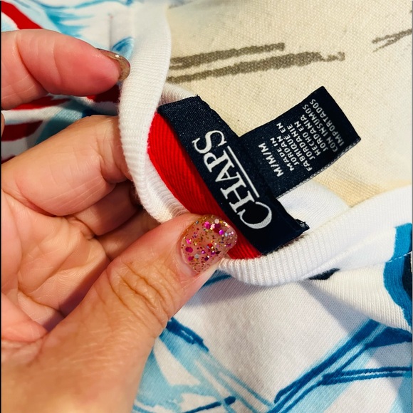 Women's Chaps Sailboat Lace-Up Dress - Picture 9 of 9